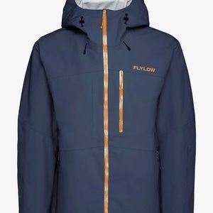 Black XL mens flylow ski coat